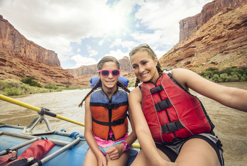 Rafting near Moab