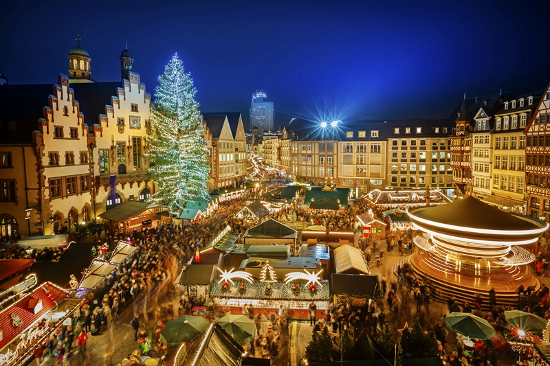 Christmas market in Frankfurt