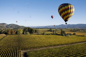 Bubbles over Napa