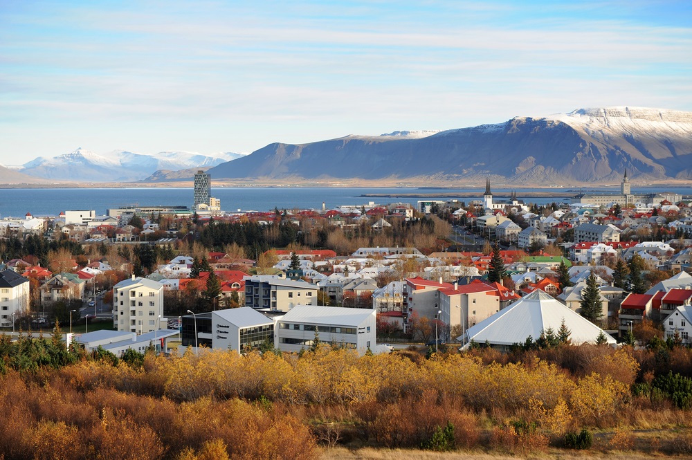 Reykjavik in Fall