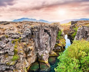 Fissure in Thingvellir National Park - Golden Circle Day Tour