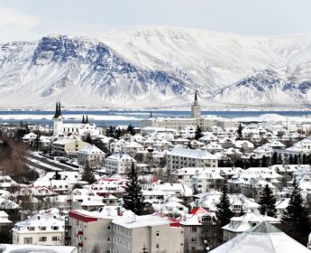 Reykjavik in Winter