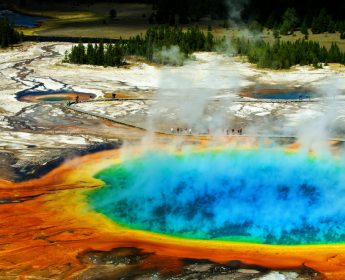 Grand Prismatic Spring - Yellowstone Tour