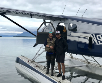 Sea plane to Katmai National Park