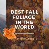 15 Best Fall Foliage in the World: Top Destinations