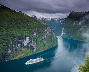 croisière sur le fjord en Norvège