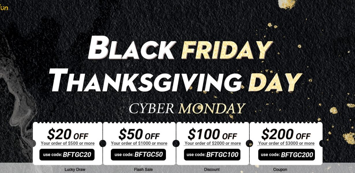 Black Friday, Thanksgiving Day, and Cyber Monday