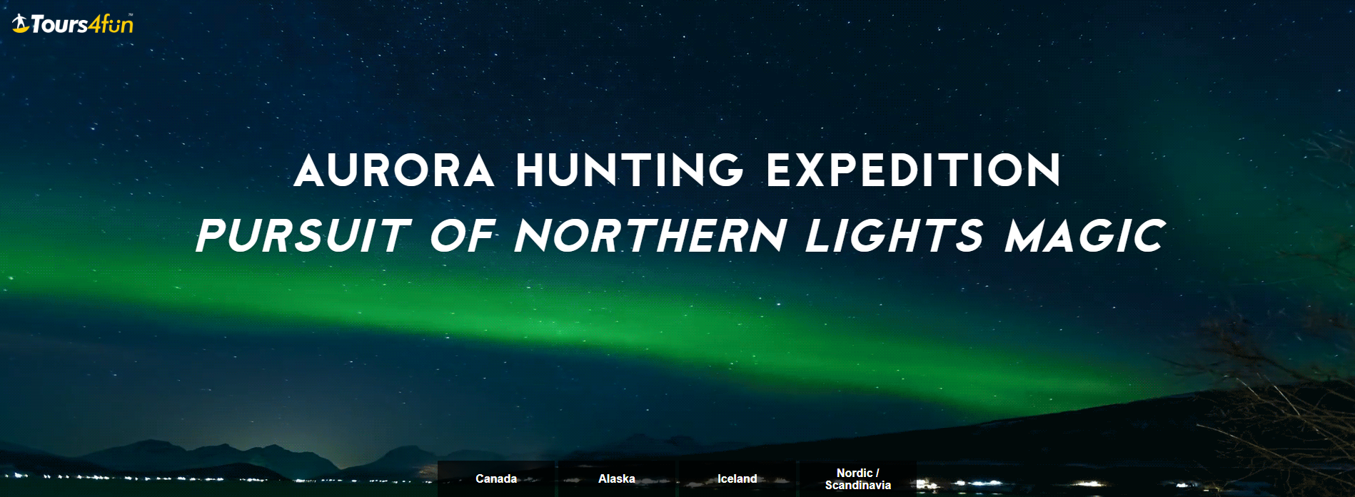 T4F Northern Lights tours