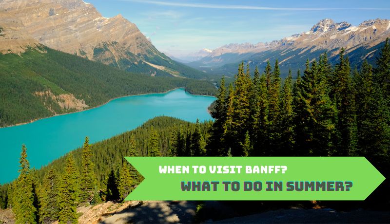 banff national park things to do in summer