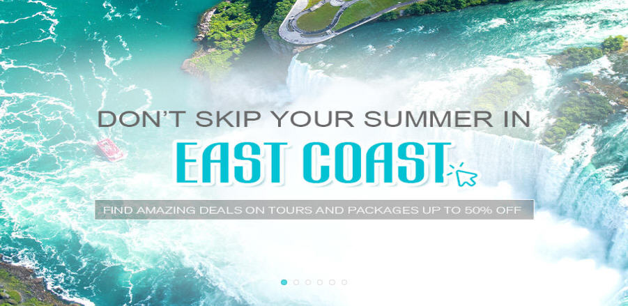 east coast tour packages in summer
