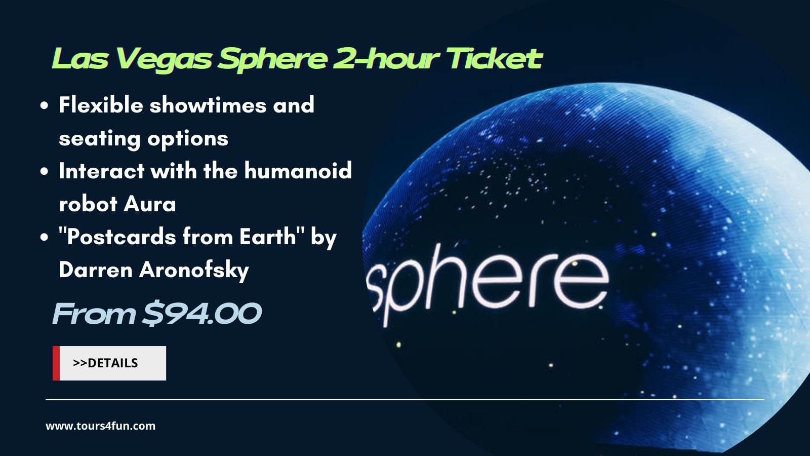 Las Vegas Sphere ticket