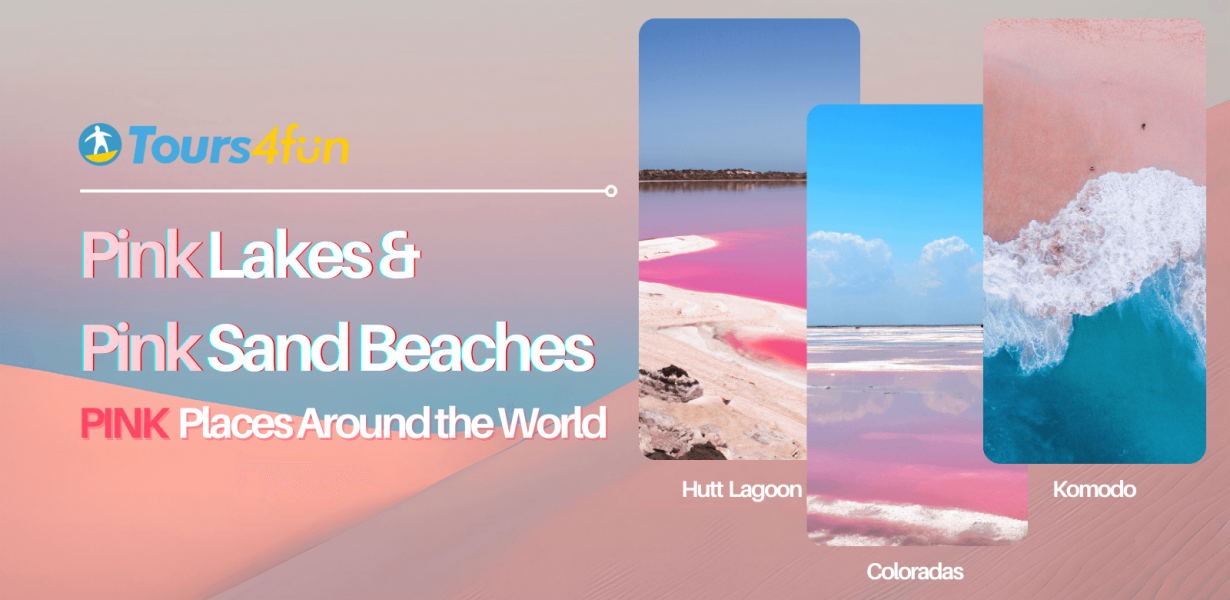 10 Best Pink Lakes & Pink Sand Beaches Around the World