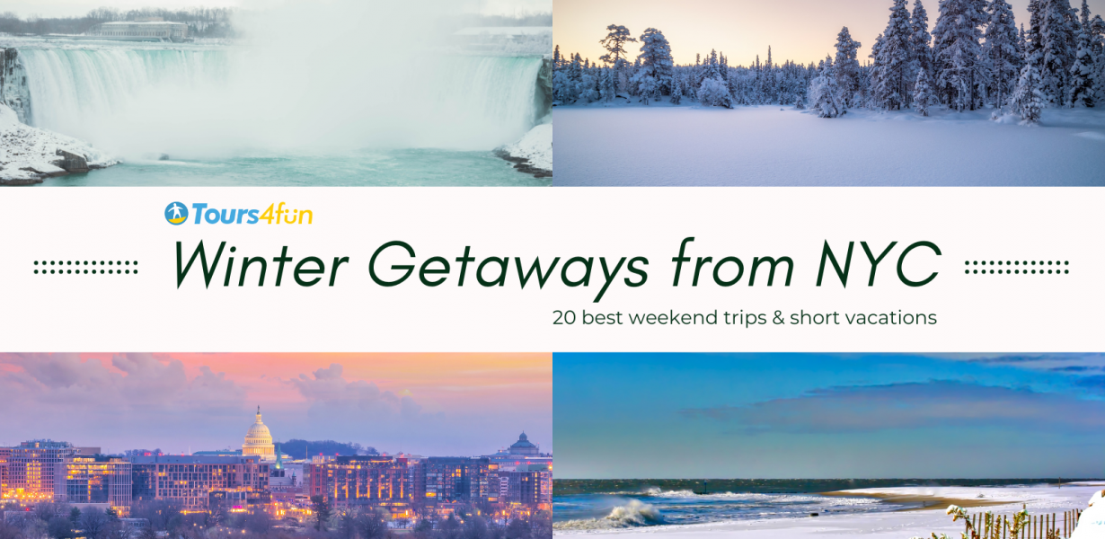 20 Best Winter Getaways from NYC: USA Travel Ideas