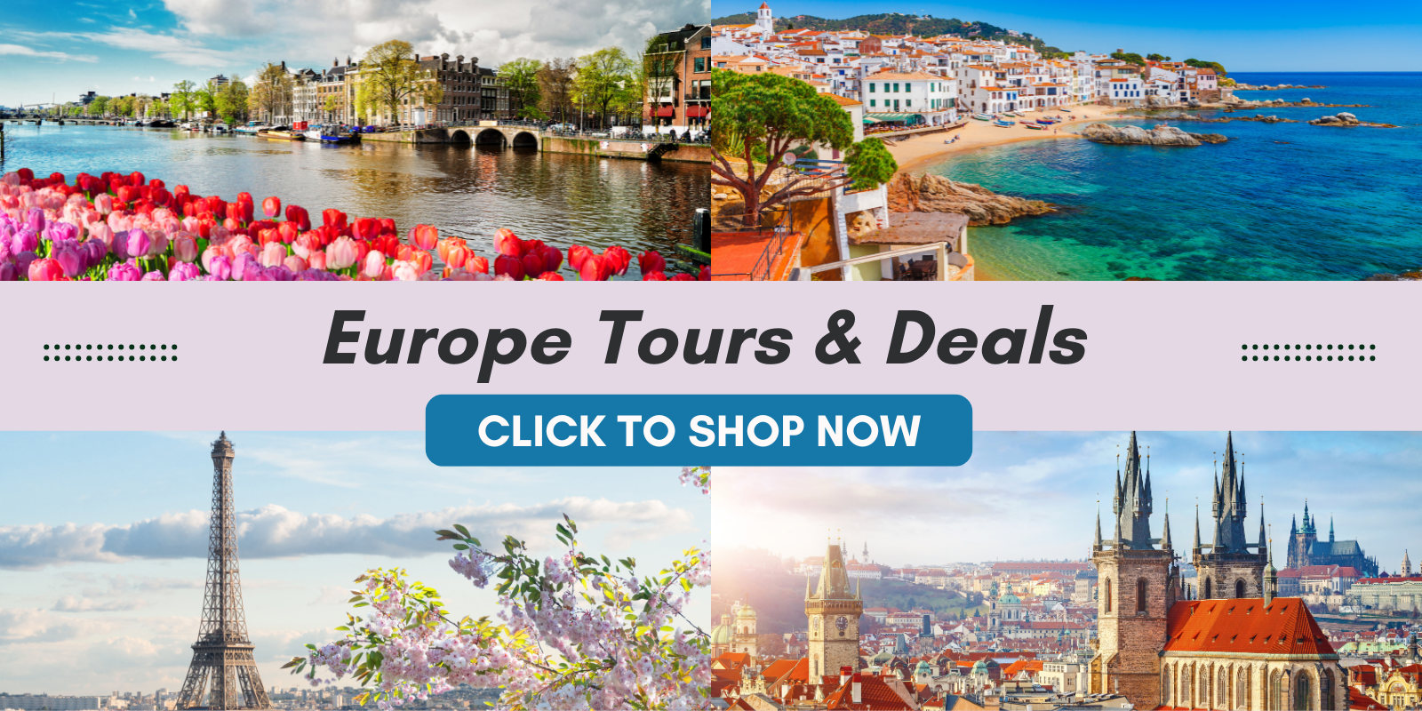 Europe spring break tour packages