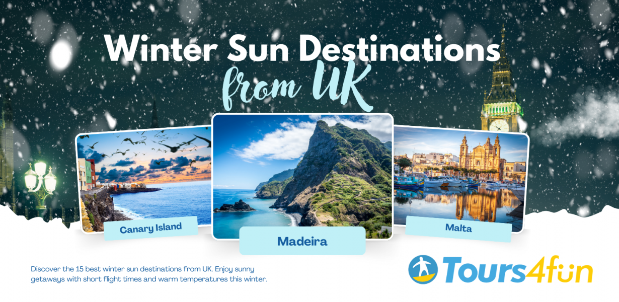 Top 15 Winter Sun Destinations from UK | Escape the Blues