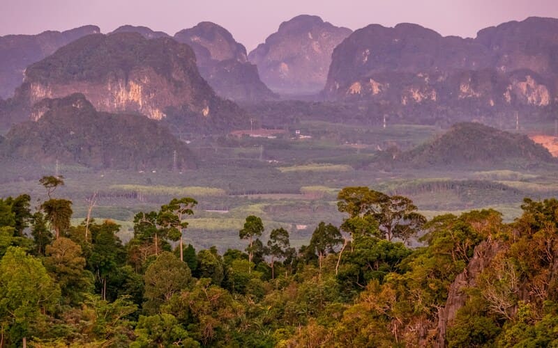 Krabi landscape