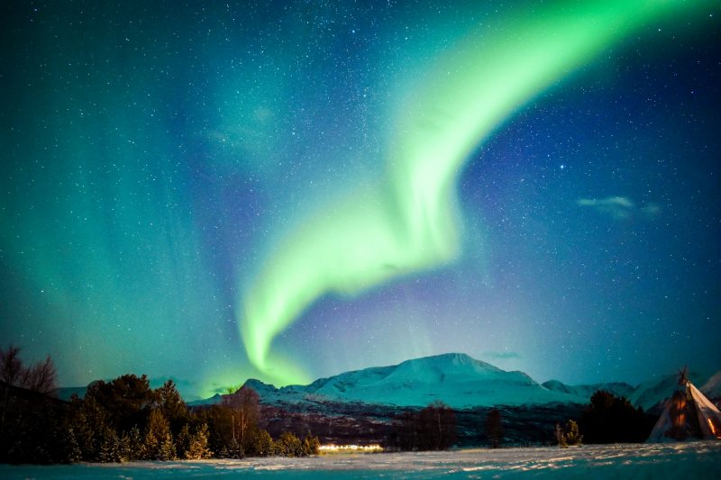 Northern Lights in Tromsø, Norway
