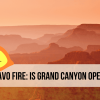 Is Grand Canyon Open Now? Dragon Bravo Fire Update