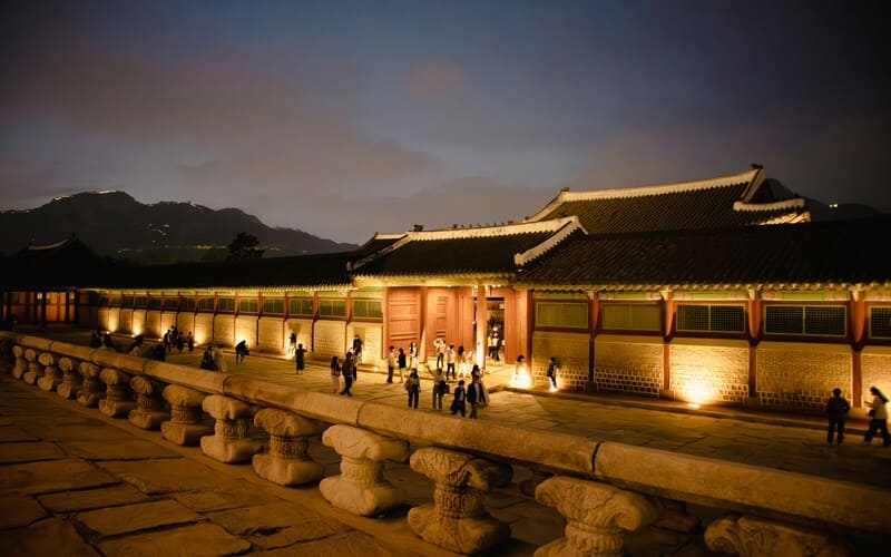 Gyeongbokgung Palace at Night