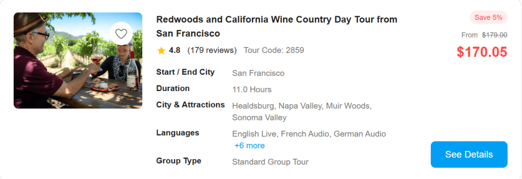 Napa & Sonoma product