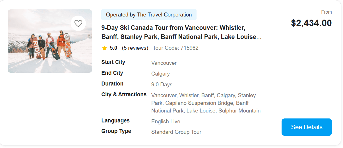 Canadian Ski Products