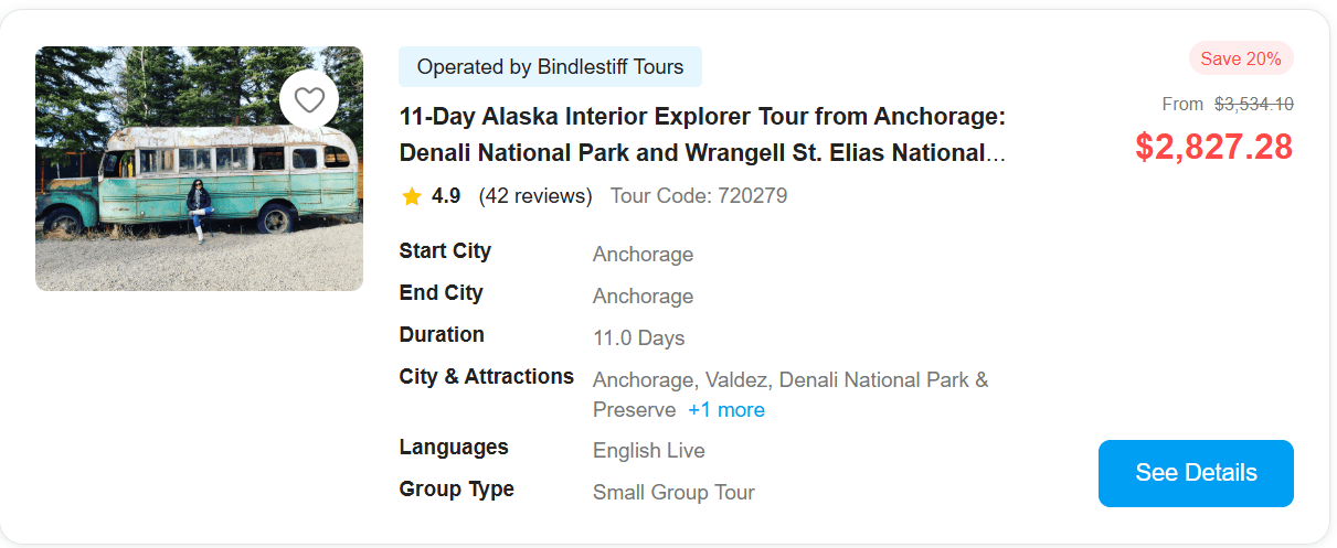 11-Day Alaska Adventure