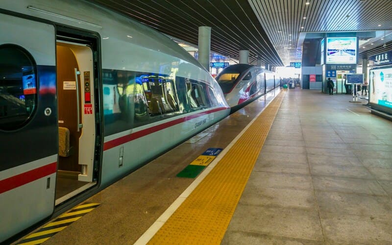 China Train platfrom