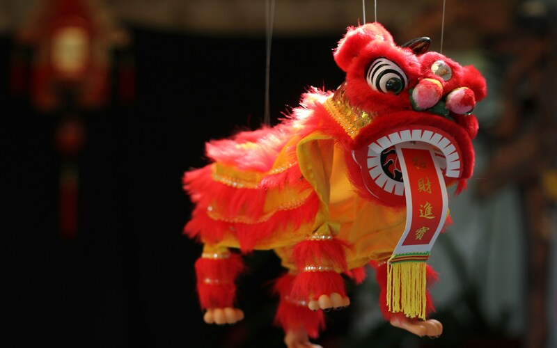 Chinese New Year Lion Decorations