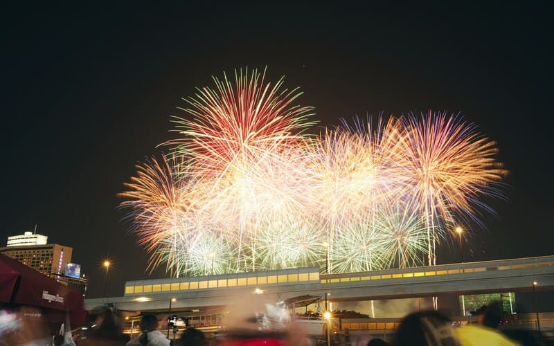 Guangzhou New Year Fireworks