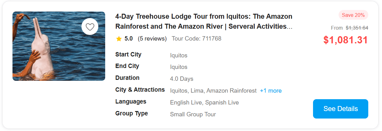Iquitos Travel Products