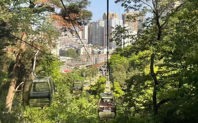 Qianling Mountain Cable Car