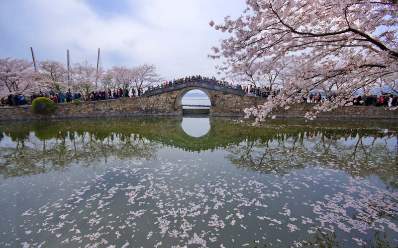 Wuxi Taihu lake