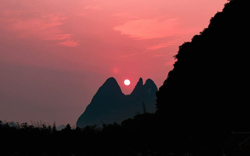 Yangshuo Moon Hill