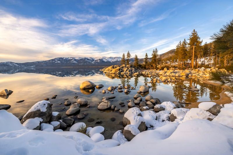 lake tahoe snow