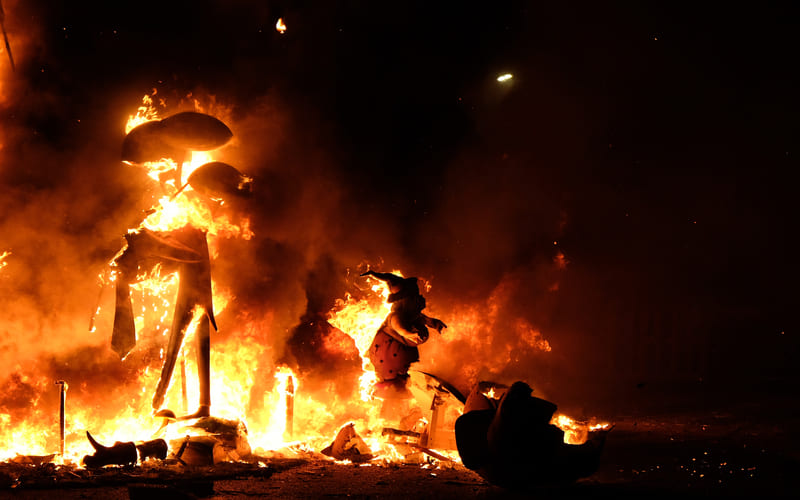FallasValencia Nit de la Cremà