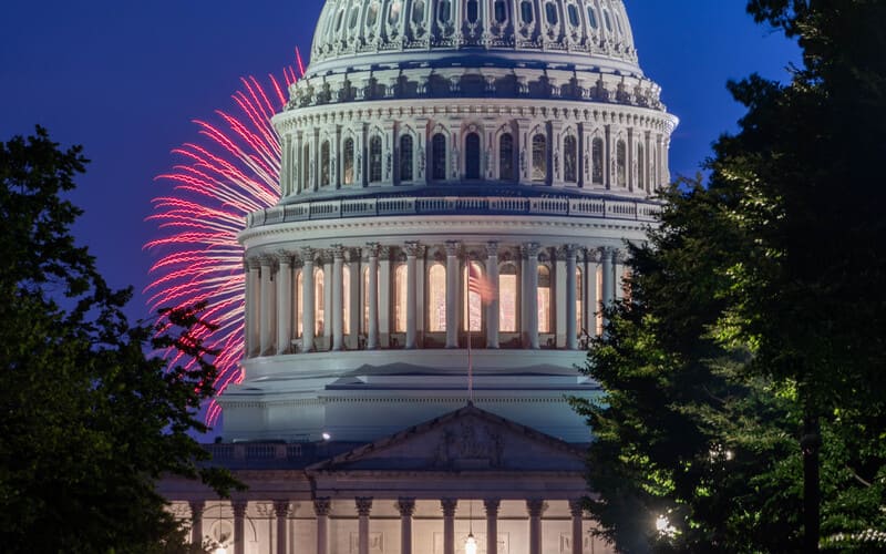 4th of July Fireworks Washington D.C.